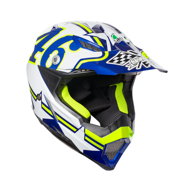 Мотошлем кроссовый AGV AX-8 Evo Top Ranch