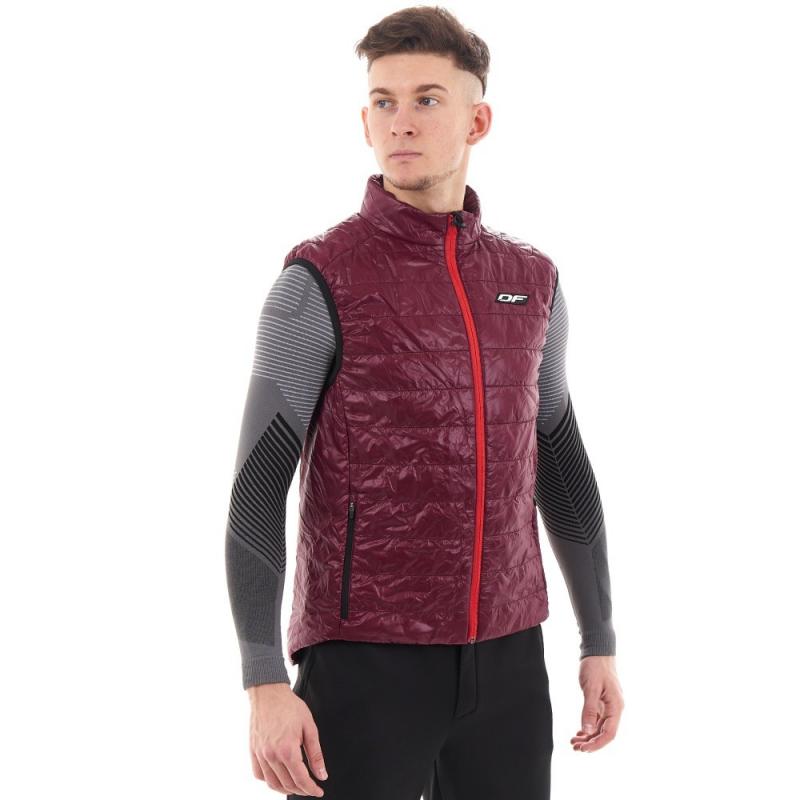 Жилет утеплённый Dragonfly VEST 200 Burgundy