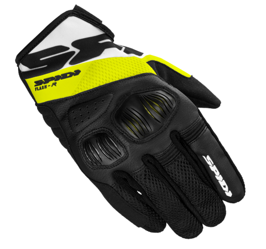 Перчатки Spidi Flash-R Evo Black/Yellow Fluo