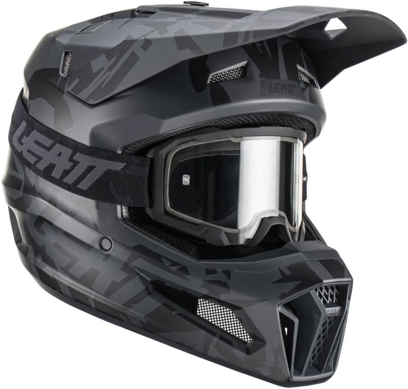 Шлем кроссовый Leatt Moto 3.5 Helmet Kit, Stealth