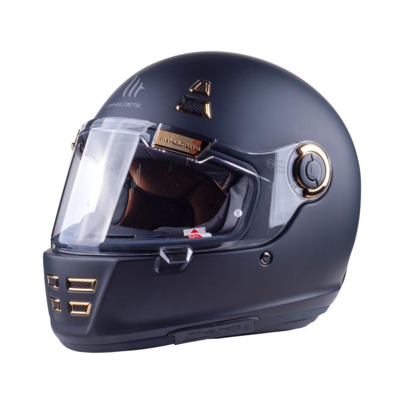 Мотошлем МТ Jarama Solid A1 FF119 Matt black