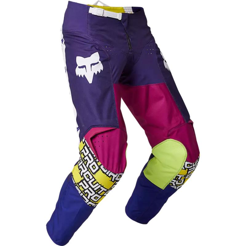 Мотоштаны FOX 180 Pro Circuit Pant White/Blue 2023