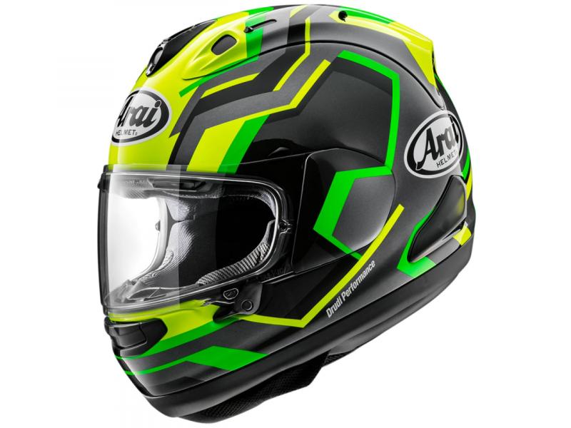 Шлем Arai RX-7V EVO RSW Fluor Yellow