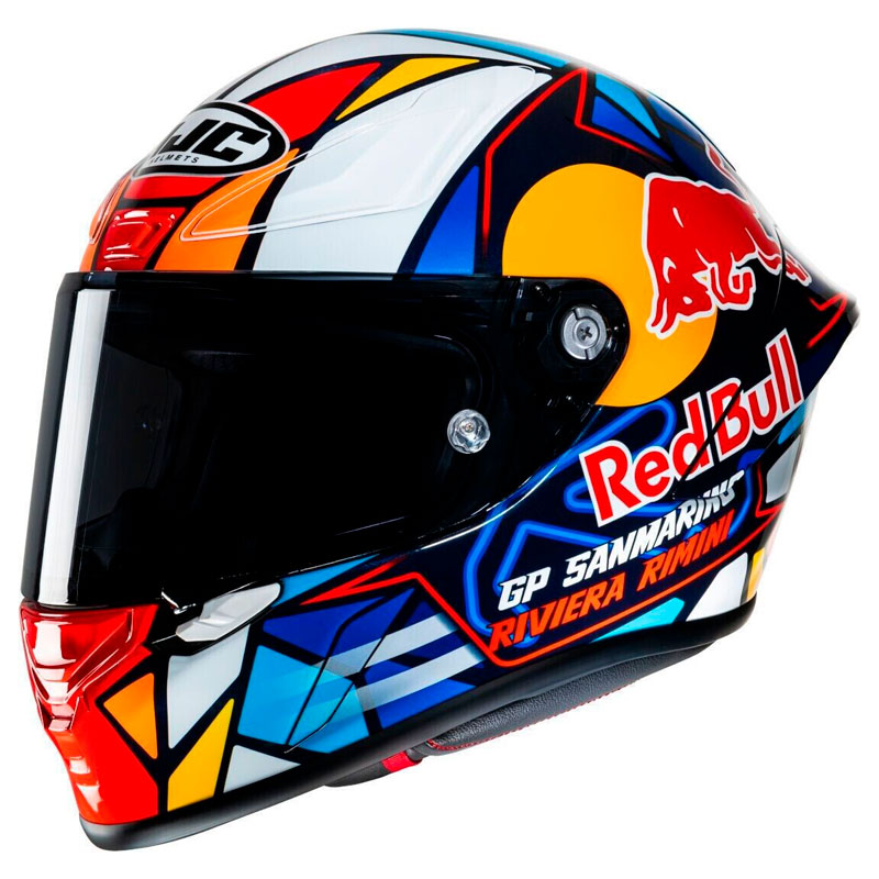 Мотошлем интеграл HJC RPHA1 RED BULL MISANO GP MC21