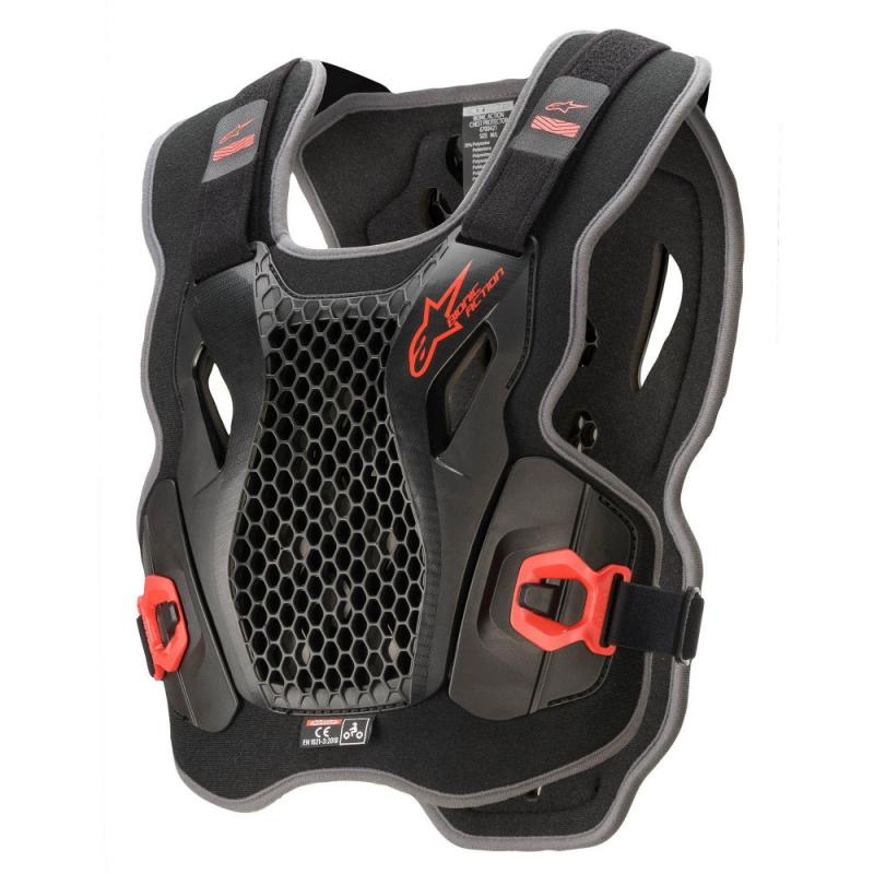 Защита тела Alpinestars Bionic Action Chest Protector, Черно-красный