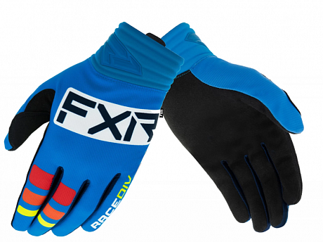 Перчатки FXR Prime MX Glove 22 Cobalt Blue/White L