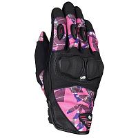 Перчатки Furygan Graphic Evo2 Lady кожа, черный/розовый