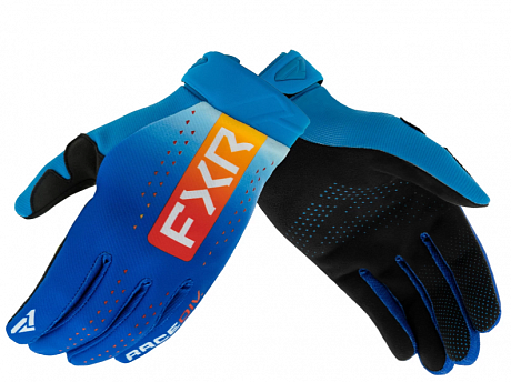Перчатки FXR Reflex MX Glove 22 Blue/Tangerine M