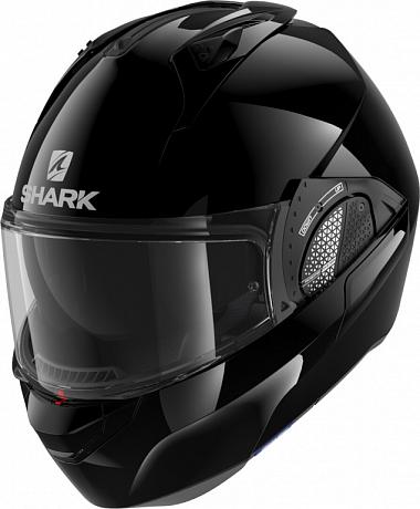 Мотошлем Shark Evo-GT Blank, черный XS