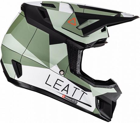 Шлем кроссовый Leatt Kit Moto 7.5 V23 Cactus
