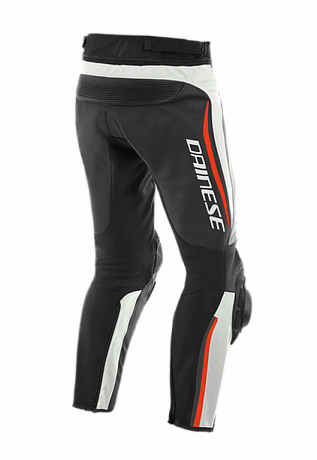 Мотобрюки Dainese Alpha Perforated White/blk/fluo-red
