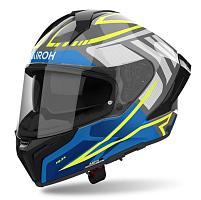 Шлем модуляр Airoh Matryx Rider Blue Gloss