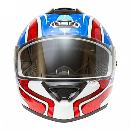 Шлем GSB G-350 BLUE-RED L