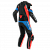 Мотокомбинезон кожаный Dainese Avro D2 2pcs Suit Black/light-blue/fluo-red