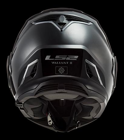 Шлем LS2 FF900 Valiant II Solid Черный XS