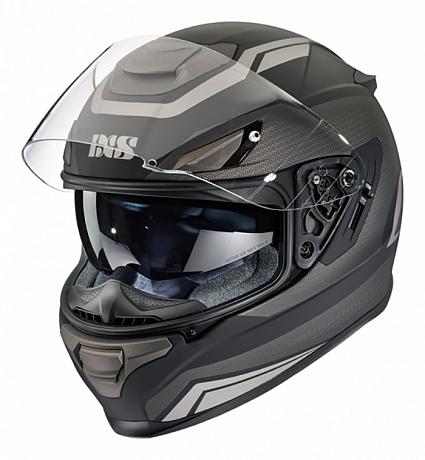 Шлем интеграл IXS HX 315 2.0 чёрный матовый XS