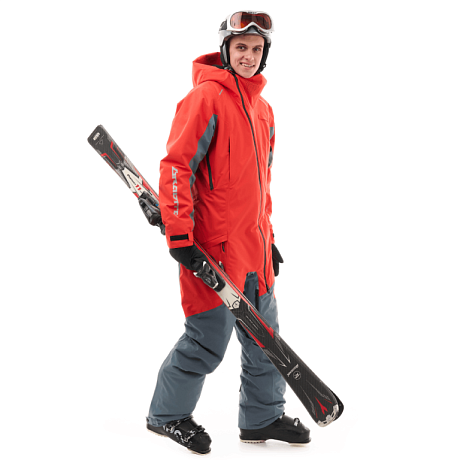 Комбинезон Dragonfly Gravity 2.0 Man Red - Grey L