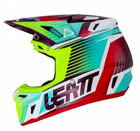 Шлем кроссовый Leatt 8.5 V23 Neon M