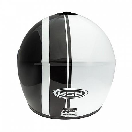 Шлем GSB G-349 black/white XL
