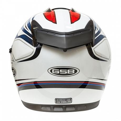 Шлем GSB G-350 BLUE-RED L