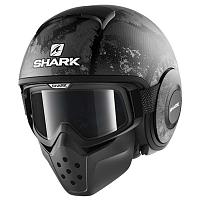 Шлем открытый Shark Drak Evok Mat черно-серый