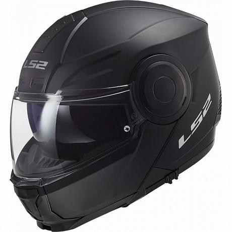 Шлем модуляр LS2 FF902 Scope Solid черный матовый XS