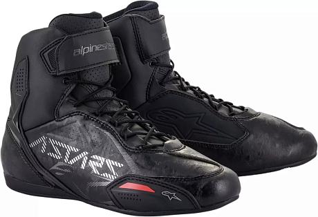 Мотоботы Alpinestars Faster-3 Black Gun Metal 42.5