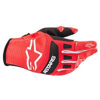 Мотокроссовые перчатки Alpinestars Techstar, красно-черный