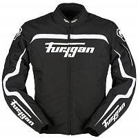 Мотокуртка Furygan DIABLO текстиль, черный/белый