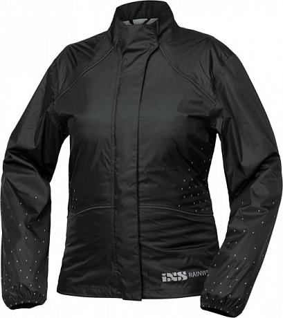 Дождевая женская куртка IXS Ligny черная DL